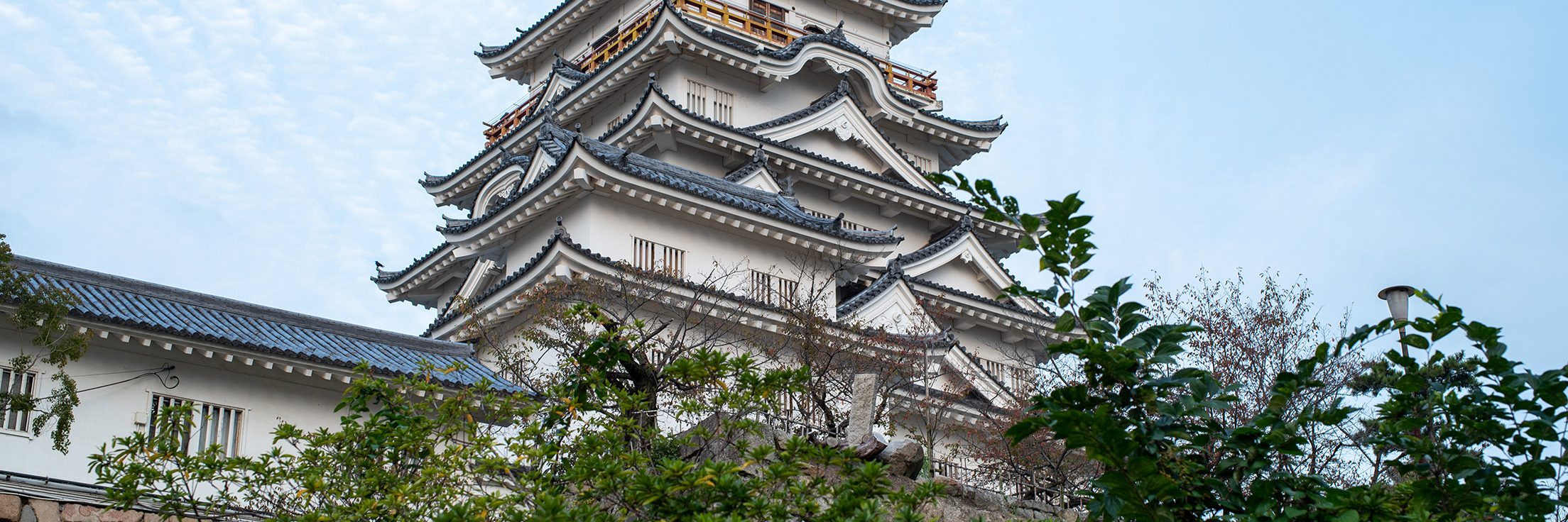 Fukushima castle in Hiroshima